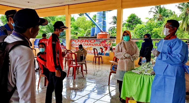 Pemdes Damar Wulan Air Salek Banyuasin, Mengelar Swaab Masal