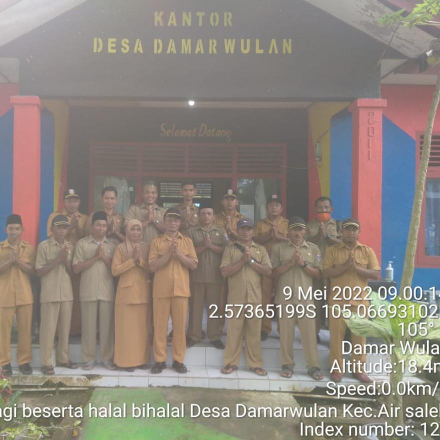 APEL PAGI DAN HALAL BI HALAL PEMDES DESA DEAMARWULAN